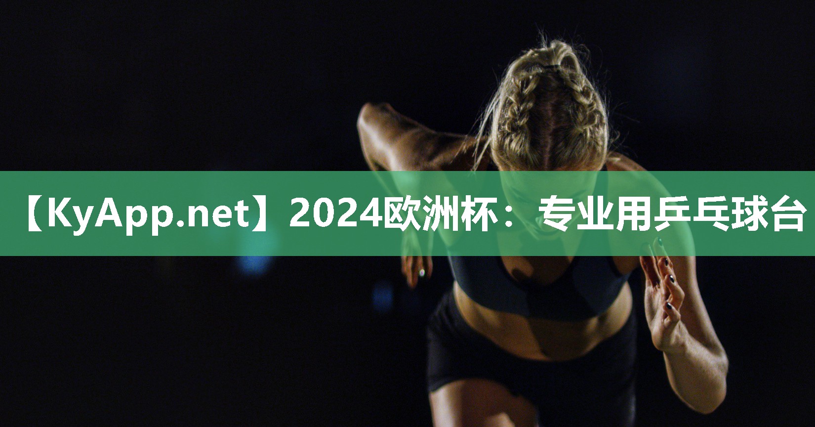 2024欧洲杯：专业用乒乓球台